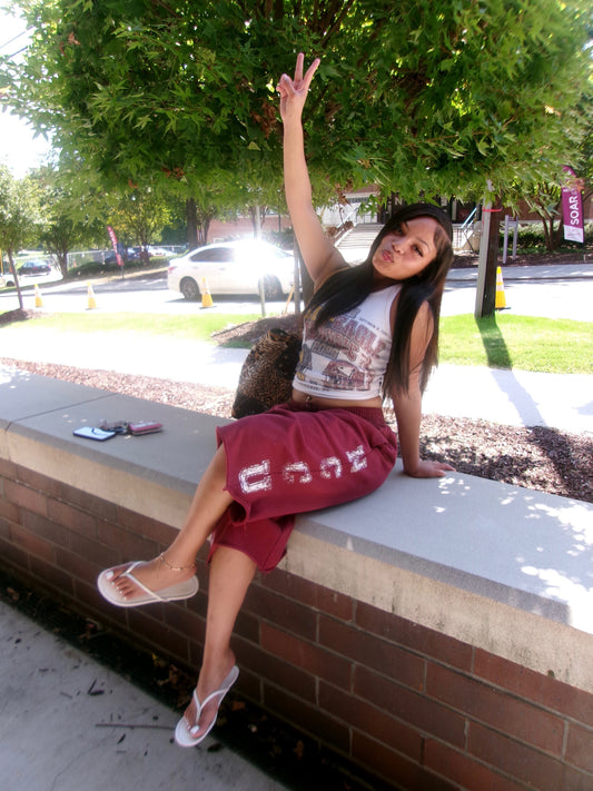 NCCU Vintage 3/4 Shorts